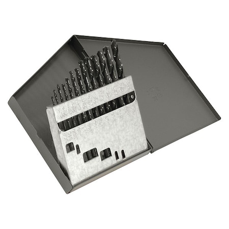 Jobber Length Drill Bit Set,13 pcs