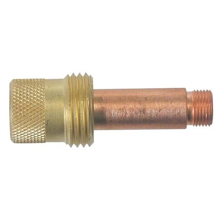 Gas Lens,Copper / Brass,1/8 In,PK2