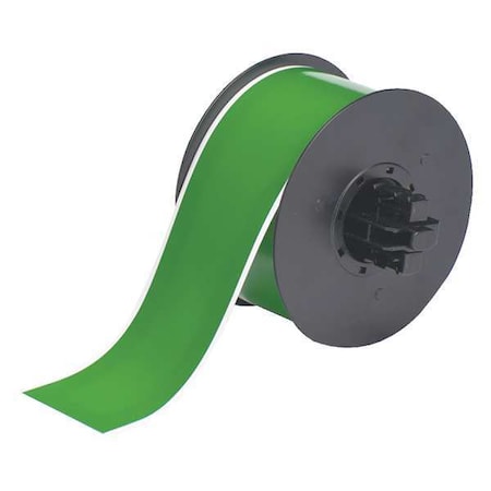 Tape, Green, Labels/Roll: Continuous
