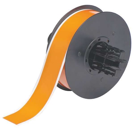 Tape, Orange, Labels/Roll: Continuous
