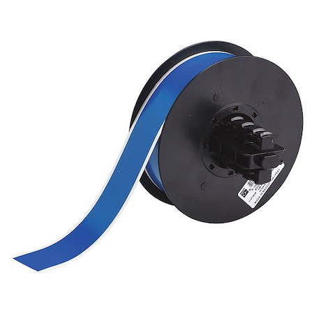 Tape, Blue, Labels/Roll: Continuous