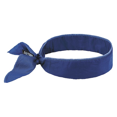 Evaporative Cooling Bandana,Solid Blue