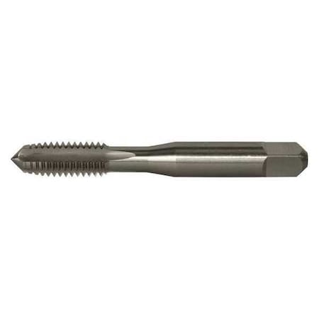 Straight Flute Hand Tap, 7/16"-20, Plug, 4 Flutes, UNF