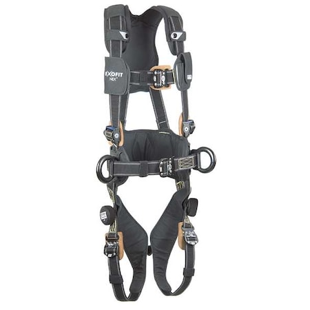 ExoFit NEX(TM) Full Body Harness, L, 420 lb., Quick-Connect Chest/ Quick-Connect Leg Straps