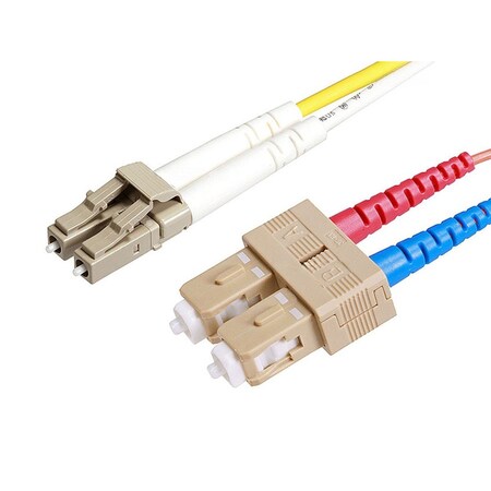 Fiber Optic Patch Cord,LC/SC,1m,Orange