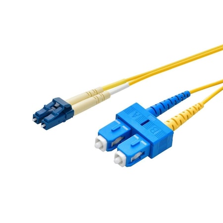 Fiber Optic Patch Cord,LC/SC,1m,Duplex
