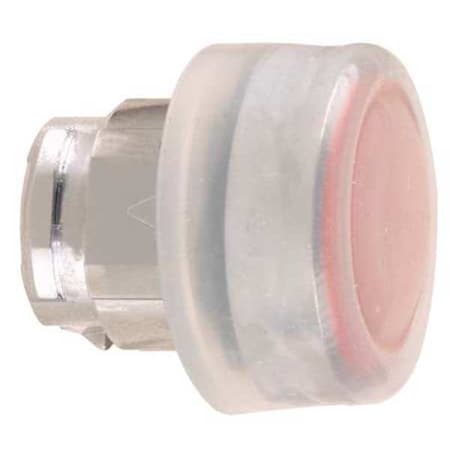 Push Button Operator, Flush, Momentary Action, Not Applicable Release, Non-Illuminated, Red