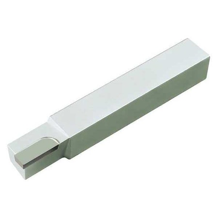 Brazed Tool Bit,AR,2 In L,1/4 In W