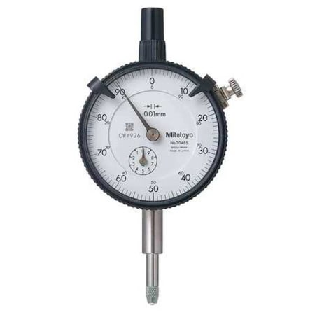 Dial Indicator,0 to 10mm,0-100