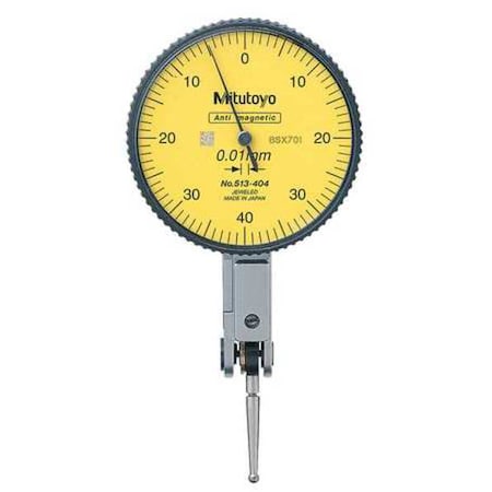 Dial Test Indicator,Hori,0 to 0.8mm
