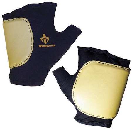 Anti-Vibration Gloves,L,Blue/Ylw,PR