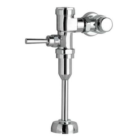 Urinal Manual Flush Valve, 0.13 gpf gpf, 3/4 in Inlet, Non-Hold Open Oscillating
