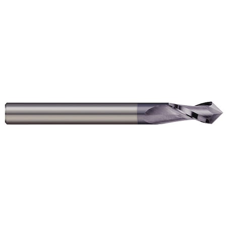 Carb End Mill,1/4 In,4FL,CC,Uncoated