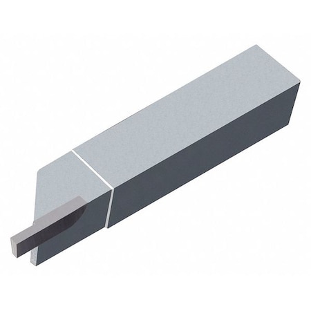 Brazed Tool Bit,RC,6 In L,3/8 In W