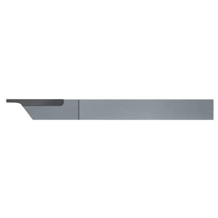 Brazed Tool Bit,RC,6 In L,7/16 In W