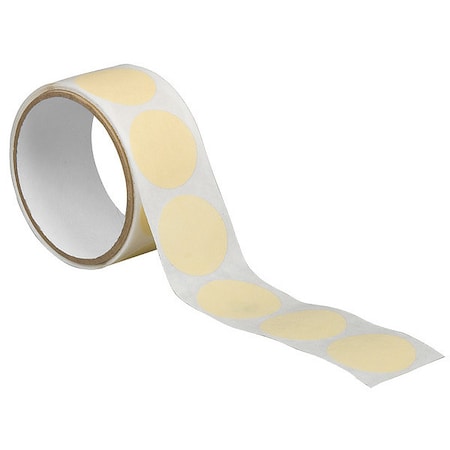 Painter's Tape, 1 1/2 in W x 1 1/2 in L, 7.5 mil Thick, Tan, Rubber Adhesive