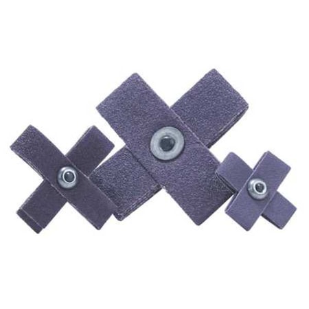 Cross Pad,2-1/4 x 2-1/4 x 1/2,80 Grit