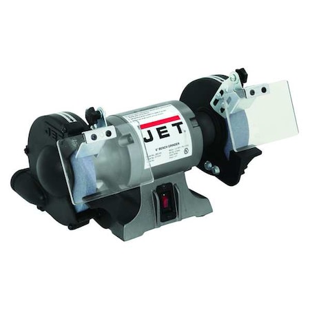 Bench Grinder, 6 in Max. Wheel Dia, 3/4 in Max. Wheel Thickness, 36/60 Grinding Wheel Grit