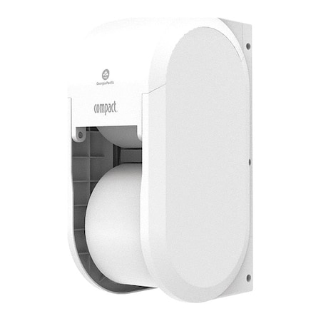 Toilet Paper Dispr,Coreless,13-1/2 In. H
