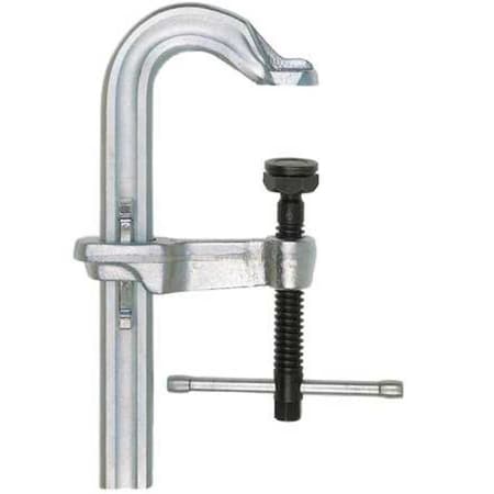 14 in Bar Clamp, Tempered Drop-Forged Steel Handle and 4 in Throat Depth