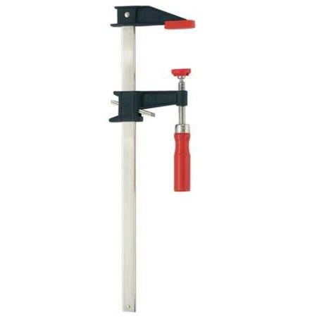 24 in Bar Clamp, Wood Handle and 2 1/2 in Throat Depth