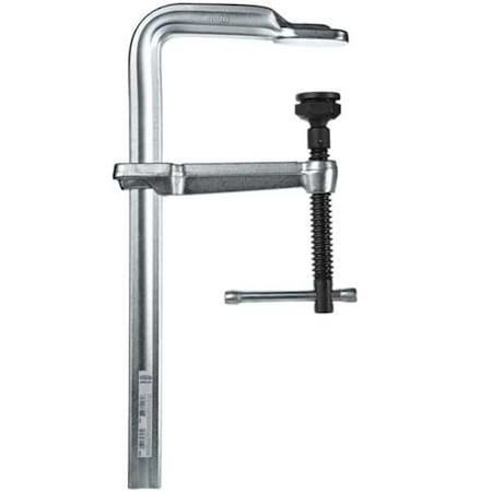 9 in Bar Clamp, Tempered Drop-Forged Steel Handle and 5 1/2 in Throat Depth