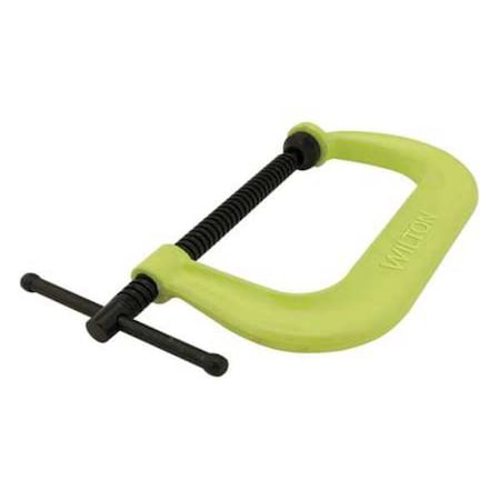 C-Clamp, 3", Steel, Regular Duty, 3500 lb., Min. Opening: 0 in
