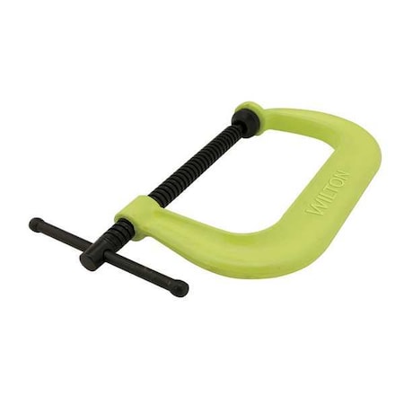 C-Clamp, 12-1/4", Steel, Reg. Duty, 9300 lb.