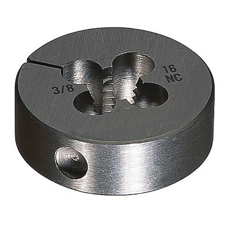 HSS Round Adjustable DIe 0710 Cle-Line 1-1/2In Outer Diameter 1/2-20UNF
