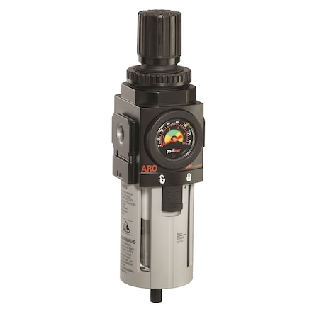 FRL Piggyback,3/8",NPT,132 scfm
