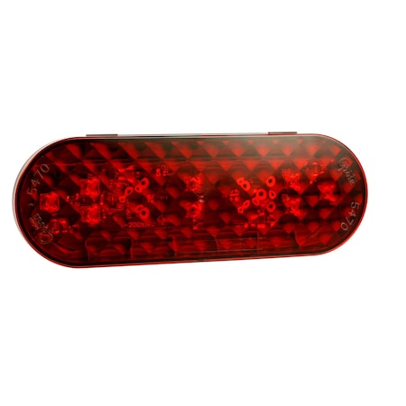 STT LAMP,6",LED,OVAL,W/O INT. BACK-UP,FM