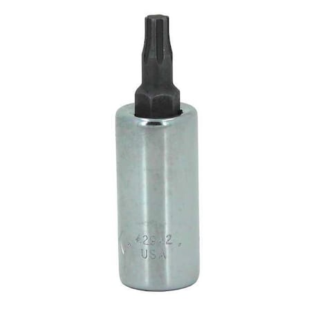 1/4 in Drive Torx(R) Plus Socket SAE T8 Tip, 2 3/4 in L