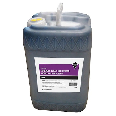 Toilet Deodorizer, Jug, 6 Gal, Ready To Use Liquid, Bubblegum Fragrance