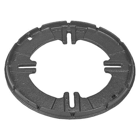 10 to 15 Dia, Cast Iron, Black, Clamp
