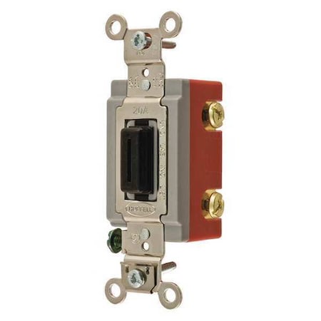 Wall Switch,Black,20A,2-Pole Switch