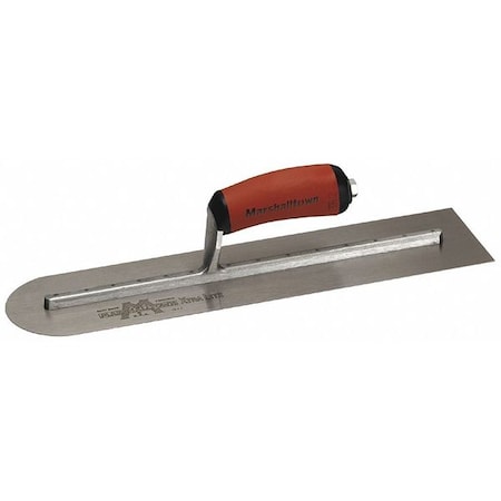Finishing Trowel,Round End,16 x 4 In