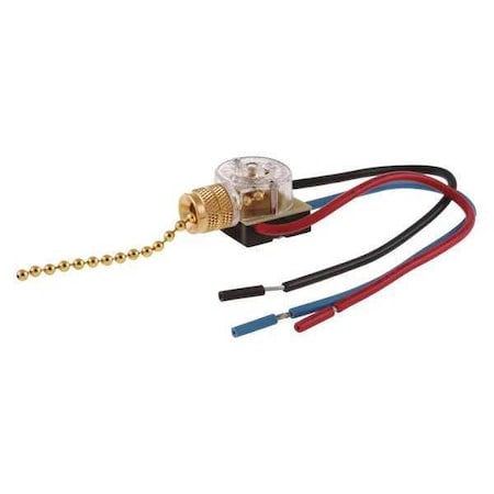 Pull Chain Switch,Off/1On/2On/1&2On