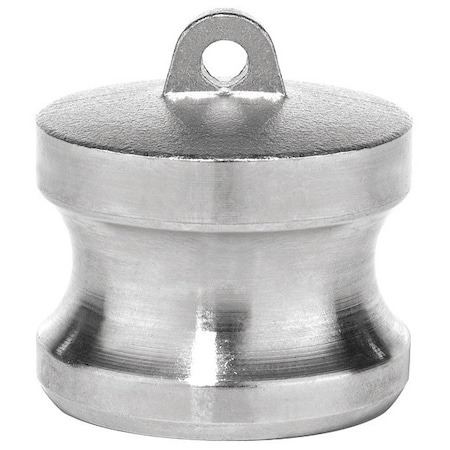 Cam and Groove Fitting, 304SS, DP, 2" Adapter Dust Plug