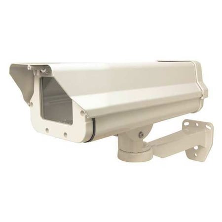 CCTV Housing, Metal, Ivory, 4-1/2 in. H