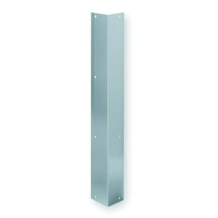 Corner Guard, Stainless Steel, Square, 1-1/2"W X 48"H