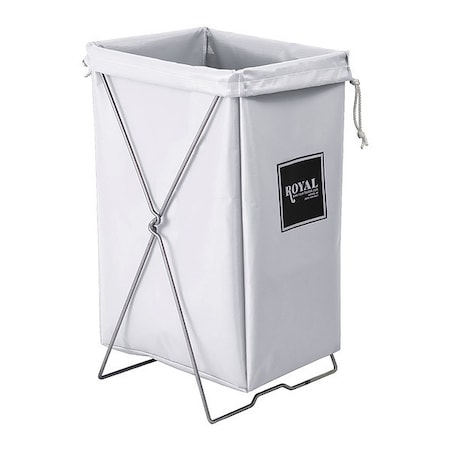 Steel/Vinyl Hamper Kit White