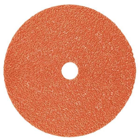 Fiber Sanding Disc,7 In,60 G,PK25