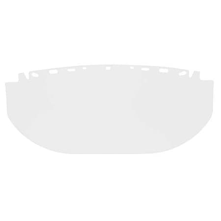 Visor, Clear Visor, Polyethylene, Uncoated Lens, clear