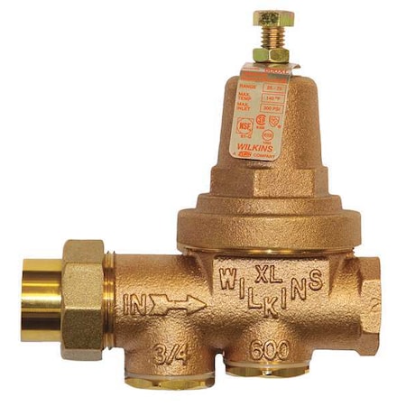 Water Pressure Reducing Valve,1 In.