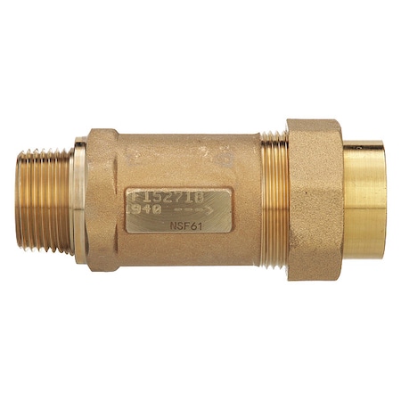 Dual Check Valve,Bronze,1,MNPTxFNPT