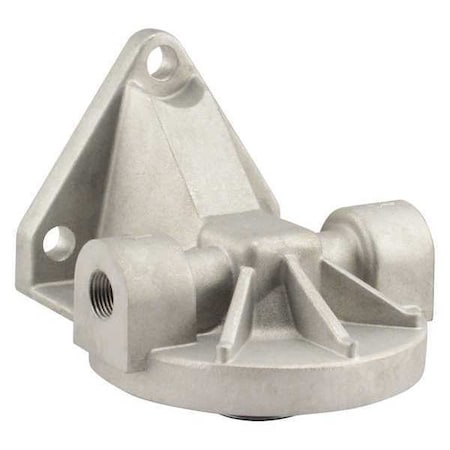 By-Pass Oil Filter Base,5-7/32x4-23/32In