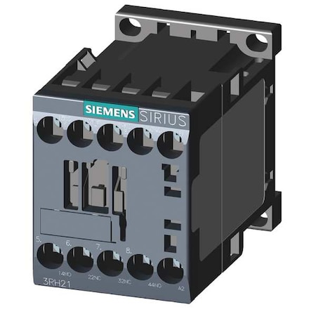 IEC Control Relay,2NO/2NC,24VAC,10A