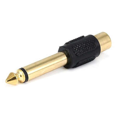 1/4Inch M Plug to RCA Jack Adapter