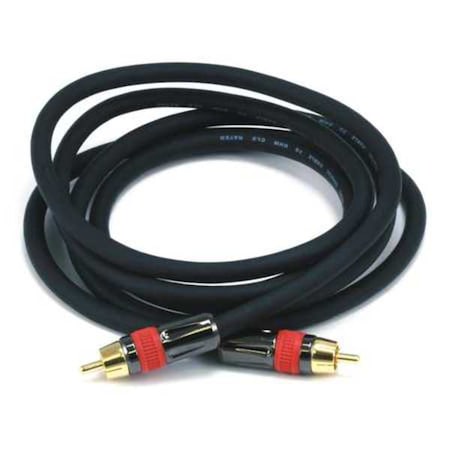 A/V Cable,RCA Coaxial M/M,CL2 rated,6ft