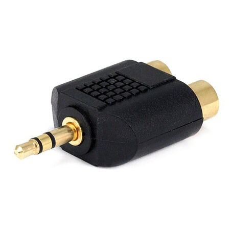 3.5mm S Plug to RCA Jack x2 Splitter